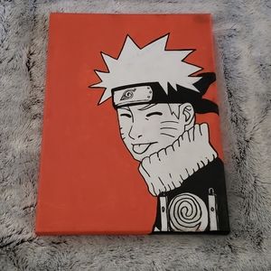 Handpainted Naruto canvas